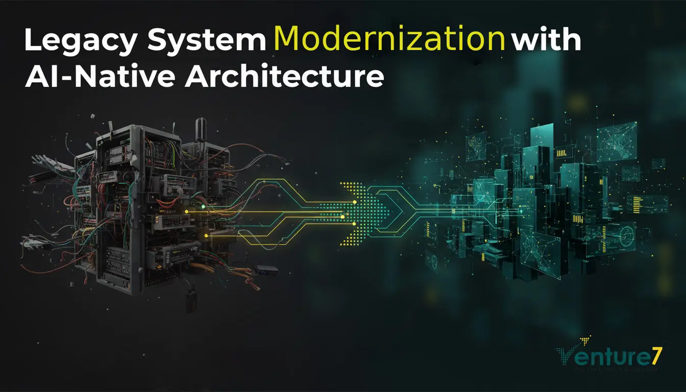 Legacy System Modernization for Enterprises: AI Native Architecture Strategy and Implementation Guide